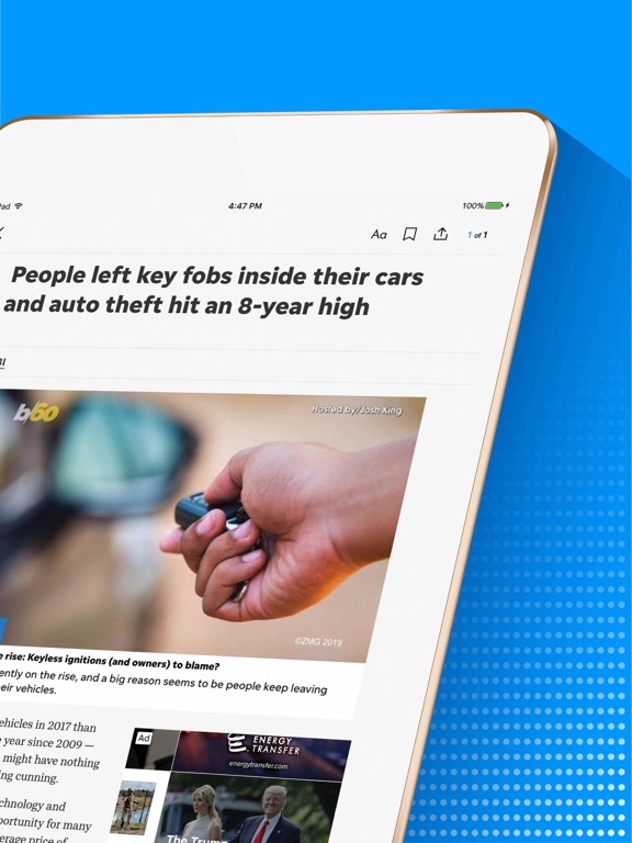 Record Searchlight iPad screenshot 3 - News app