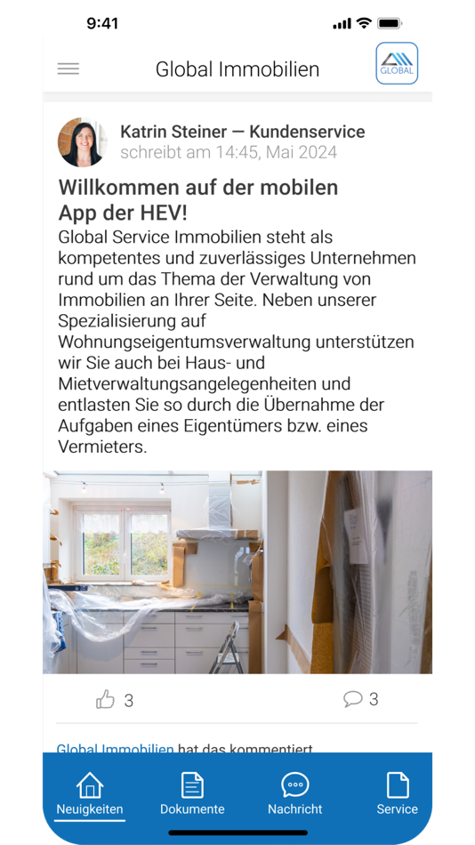 #4. Global Immobilien (iOS) 由: Idwell GmbH