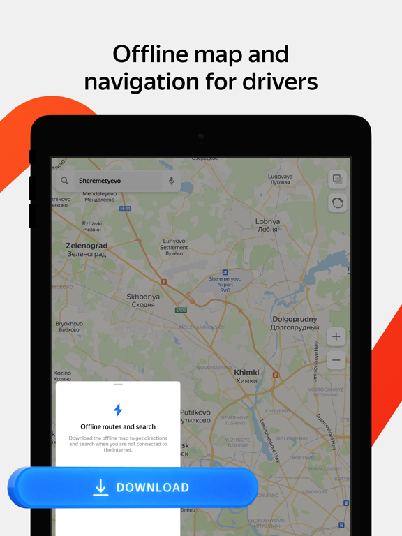 Screenshot #6 pour Yandex Maps & Navigator
