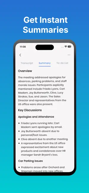 OwlNote-AI Meeting Notes screenshot 2