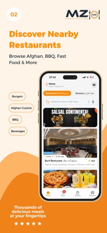 MZ: Food Online App Store screenshot 2