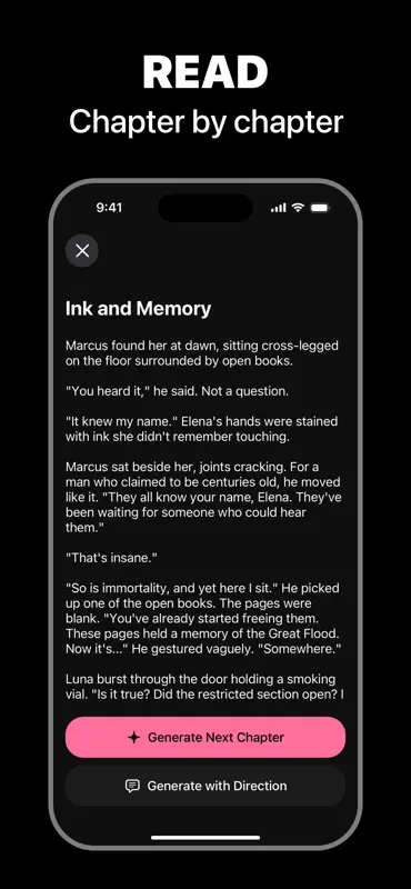 Figby: Fanfic IA Romans Auteur screenshot 4 of 4