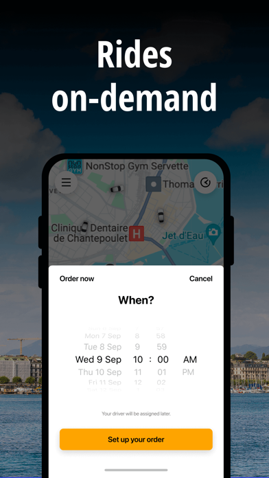TaxiFy: Geneva Taxi, 24/7 Screenshot