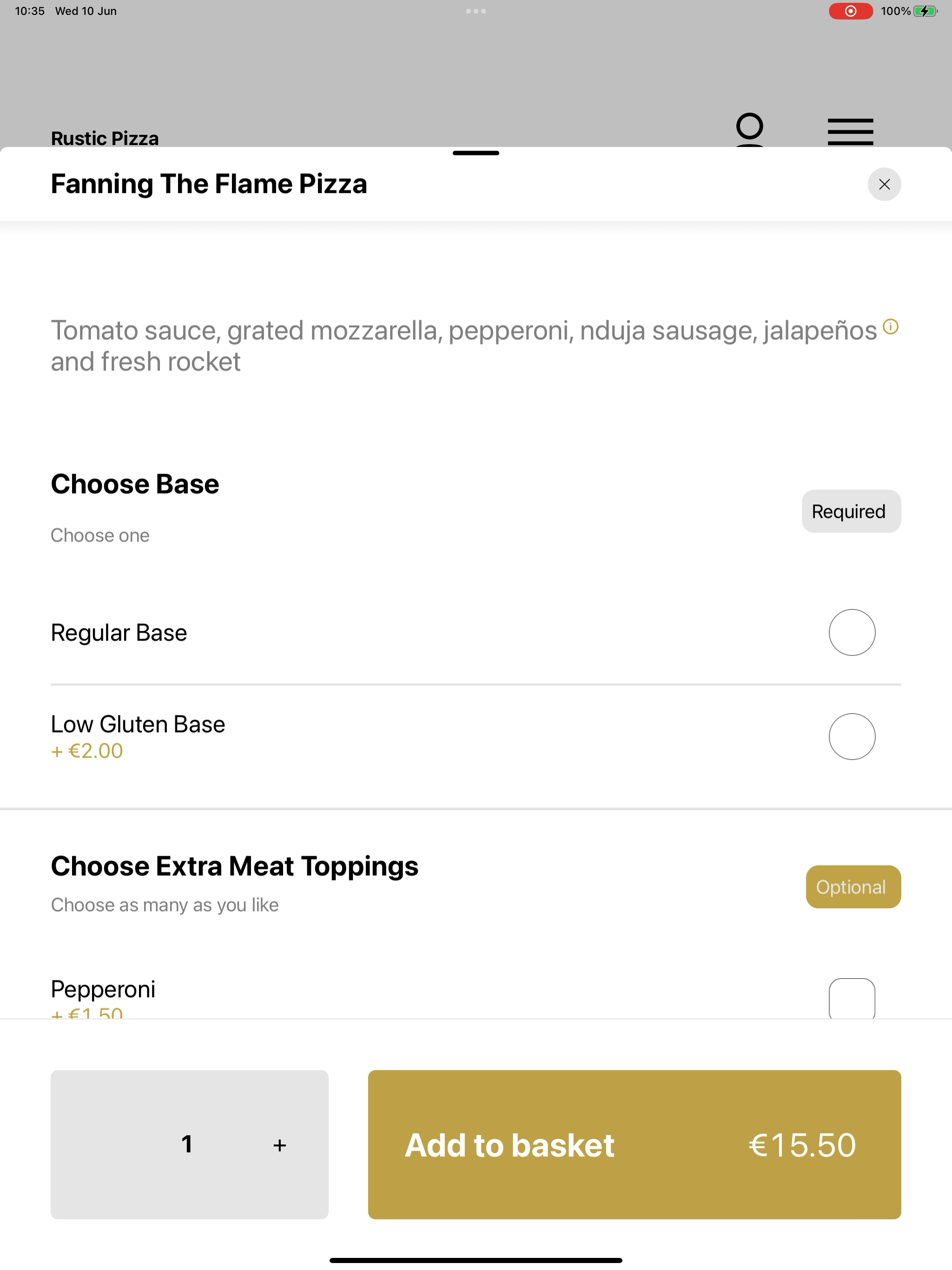 Rustic Pizza screenshot 8