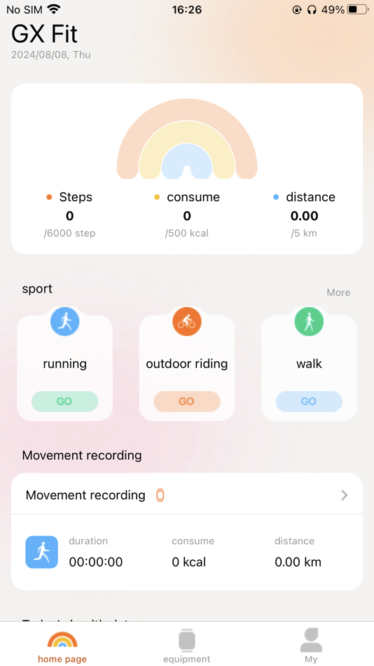 #1. GX Fit (iOS) 由: 林 岳