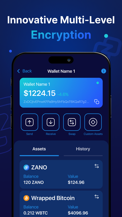 Zano Wallet Screenshot