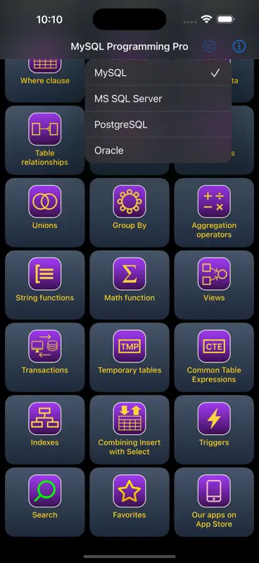 SQL Programming Pro screenshot 8 of 10