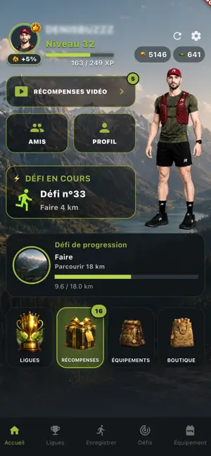 Runivia - Défis Running screenshot 1