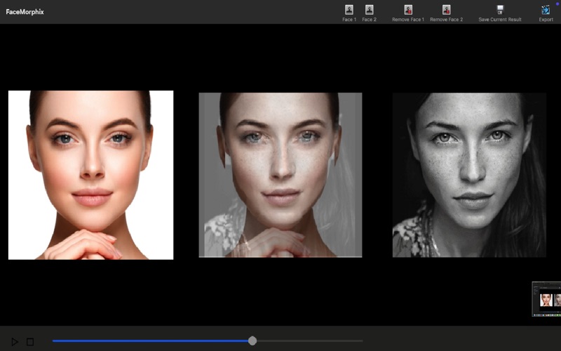 Screenshot #1 pour FaceMorphix