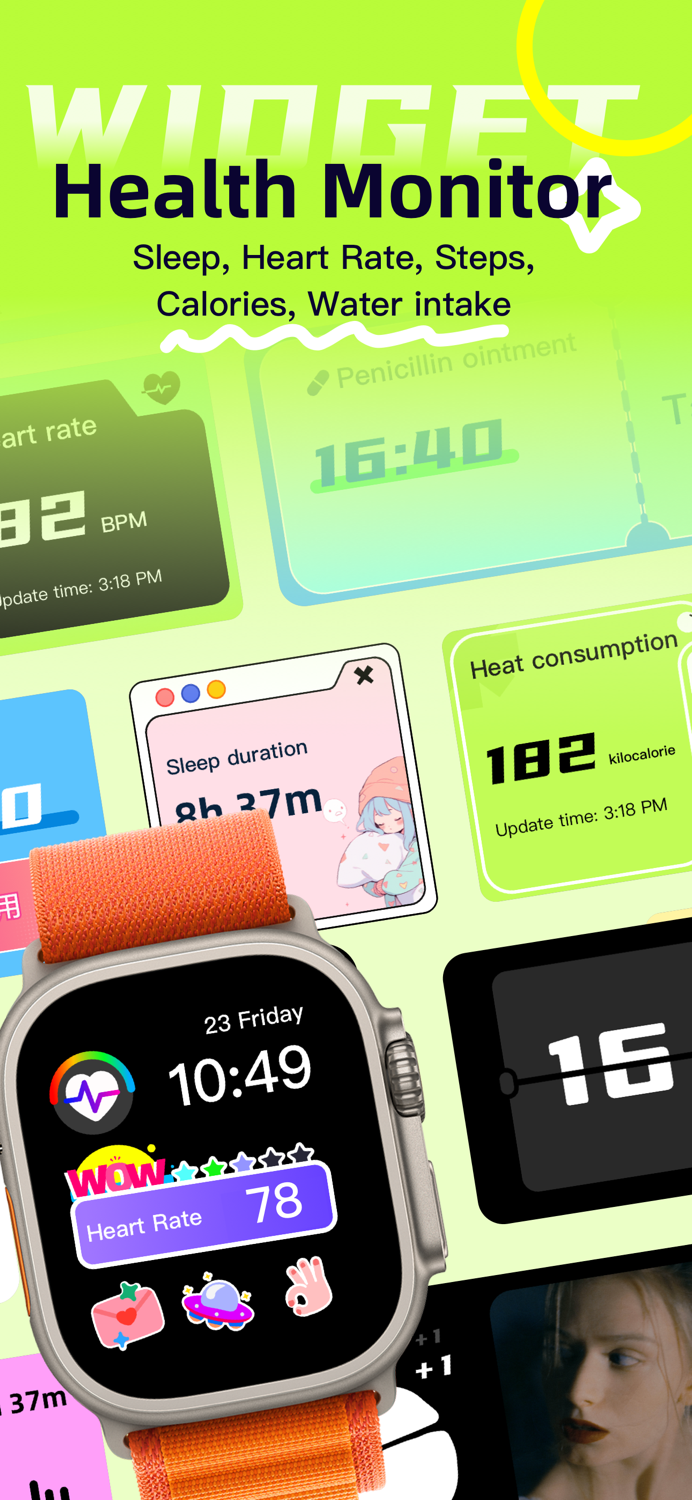 Health Widget - Heart Rate