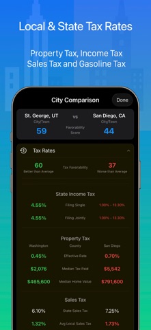 CityVsCity iPhone screenshot