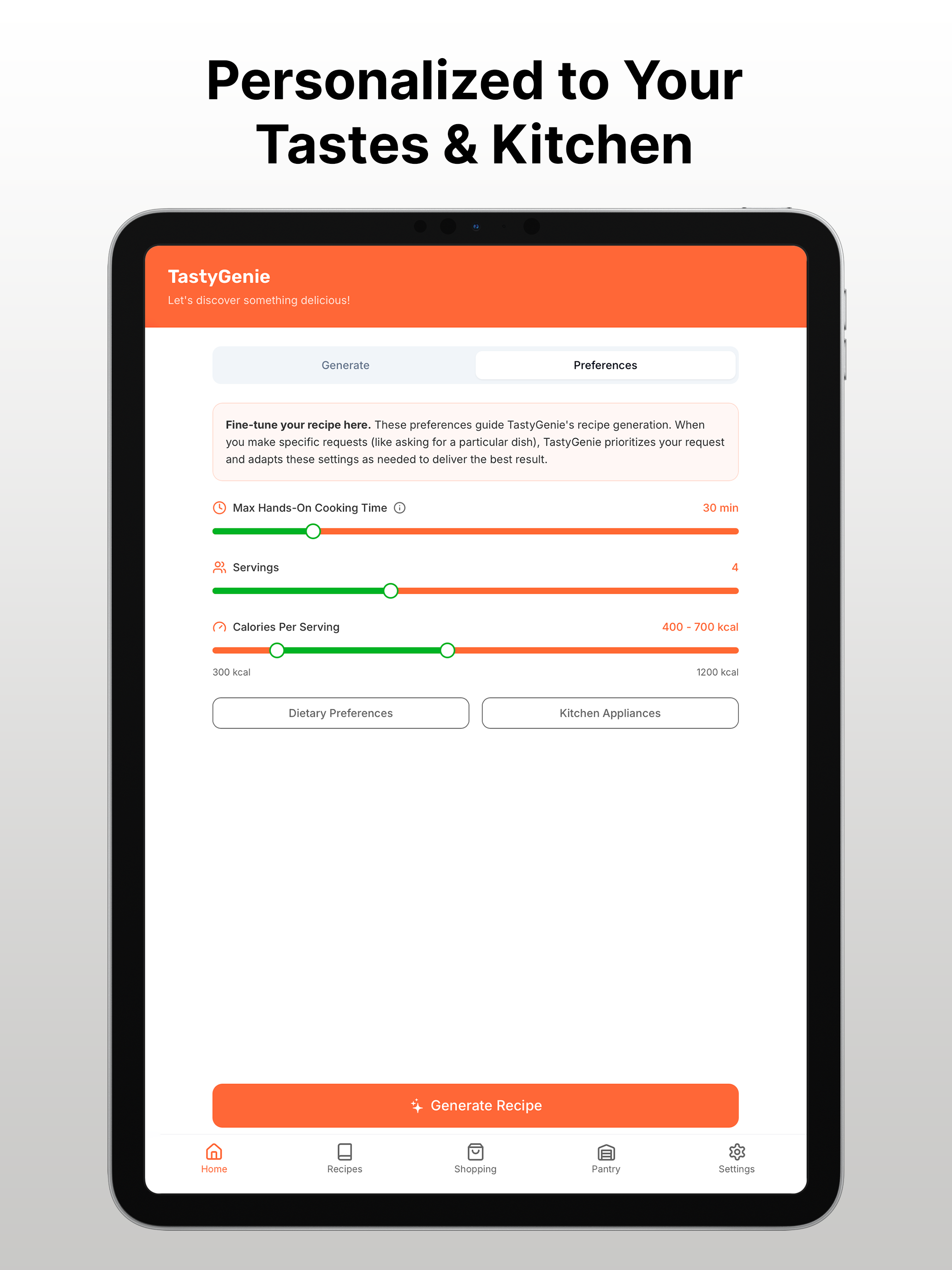 TastyGenie: Your AI Chef screenshot 12