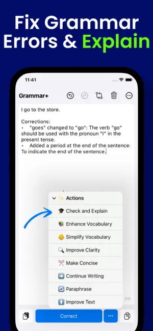 Grammar Checker AI: Grammar+ screenshot 4