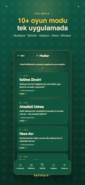 Kelimora: Turkish Word Game screenshot 2
