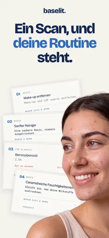 Skincare Scanner: Baselit screenshot 2 of 7