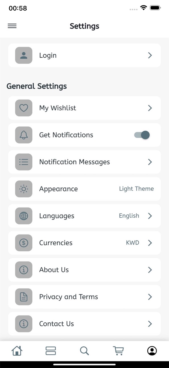 iPhone screenshot