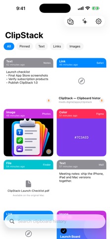 ClipStack screenshot 1