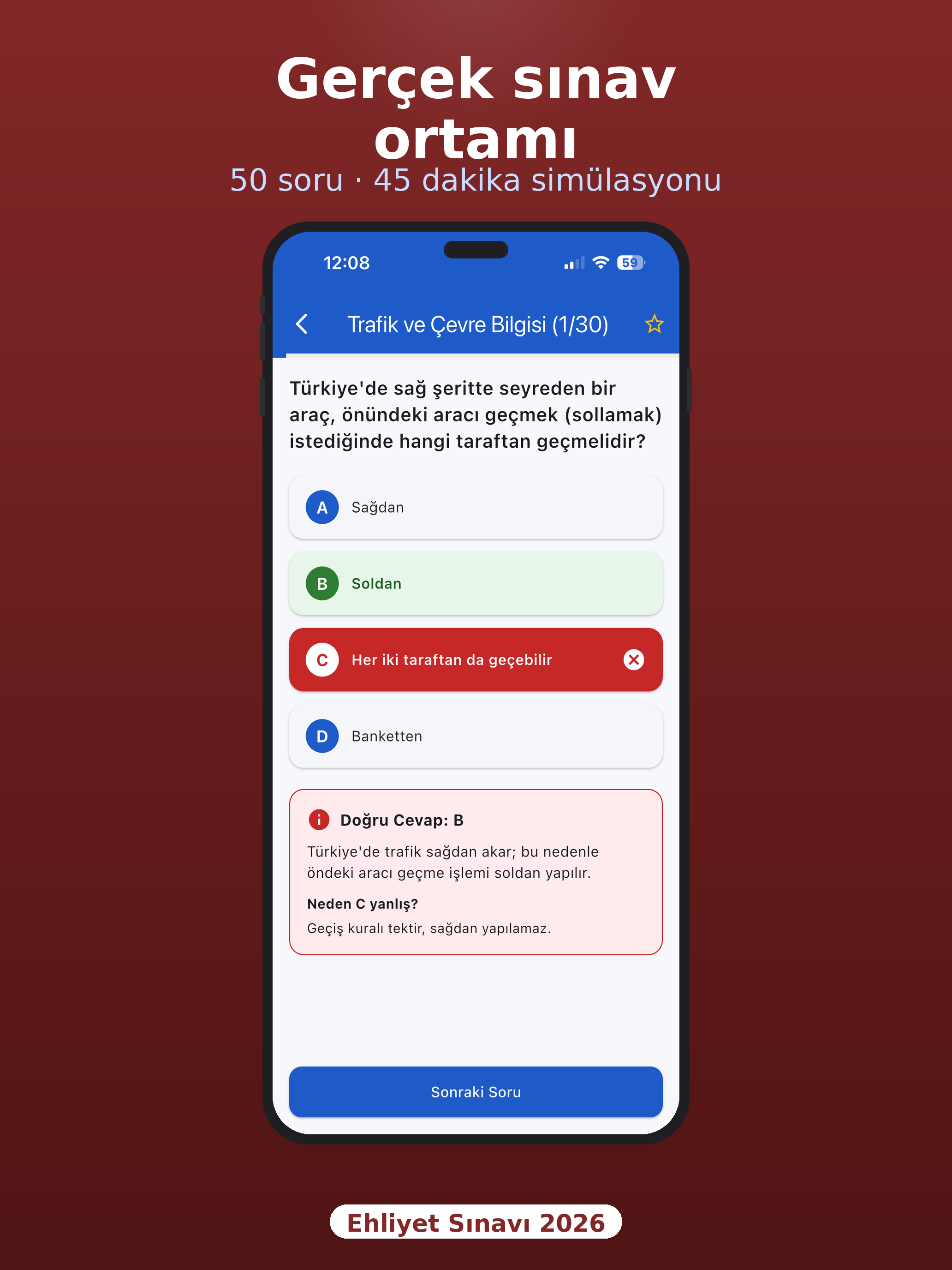Ehliyet Sınav screenshot 11