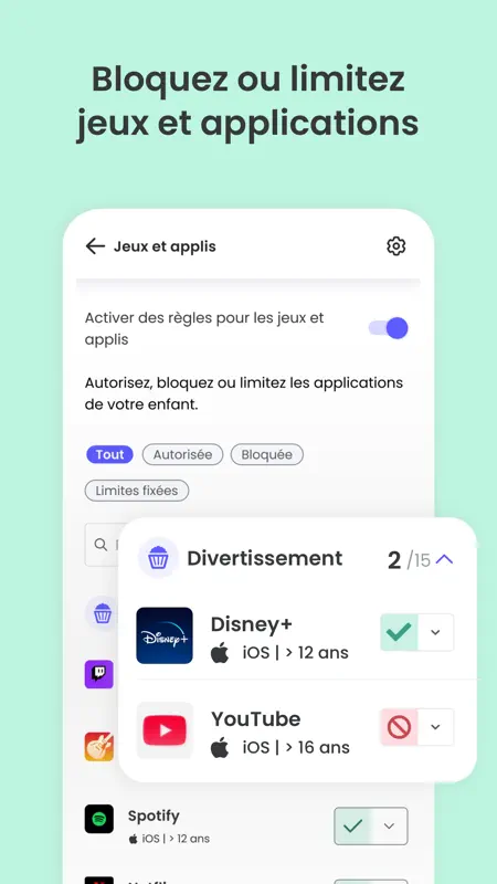 Qustodio Contrôle Parental screenshot 3 of 10