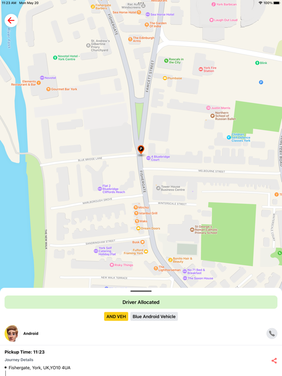 Screenshot #5 pour Dash: Request a Ride