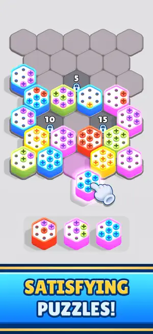 Hexa Screw Sort screenshot 1
