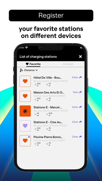 Stations-e - Easy EV charging Screenshot
