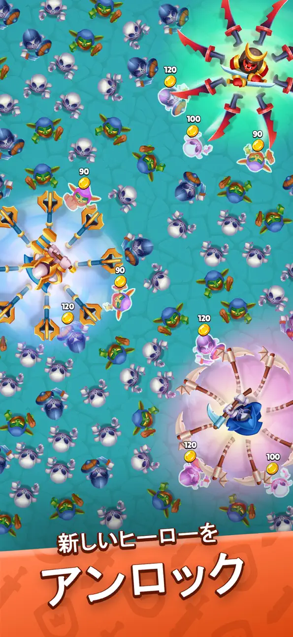 Heroes vs. Hordes: Survivor Hack screenshot 5 - iOS game interface