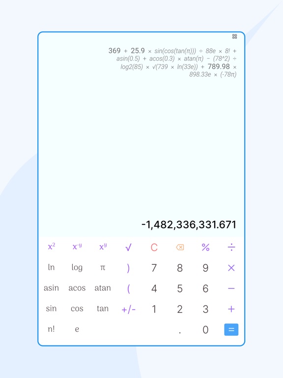 Screenshot #4 pour YoCalculator