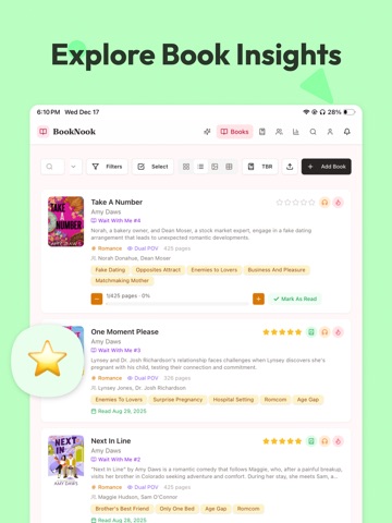 BookNook | Reading Tracker ipad screenshot 3