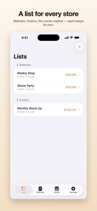 BAGL - Bring a Grocery List screenshot 1