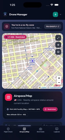 Drone Manager: Airspace Screenshot 2 of 4
