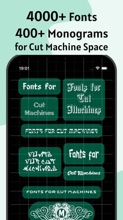 Font Space for Cut Machines
