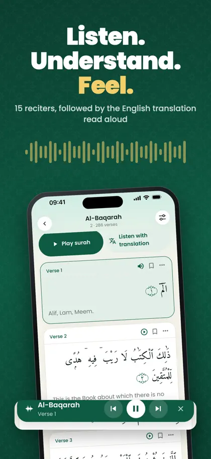 Screenshot 3 di 6 di Nur Quran: Prayer & Qibla