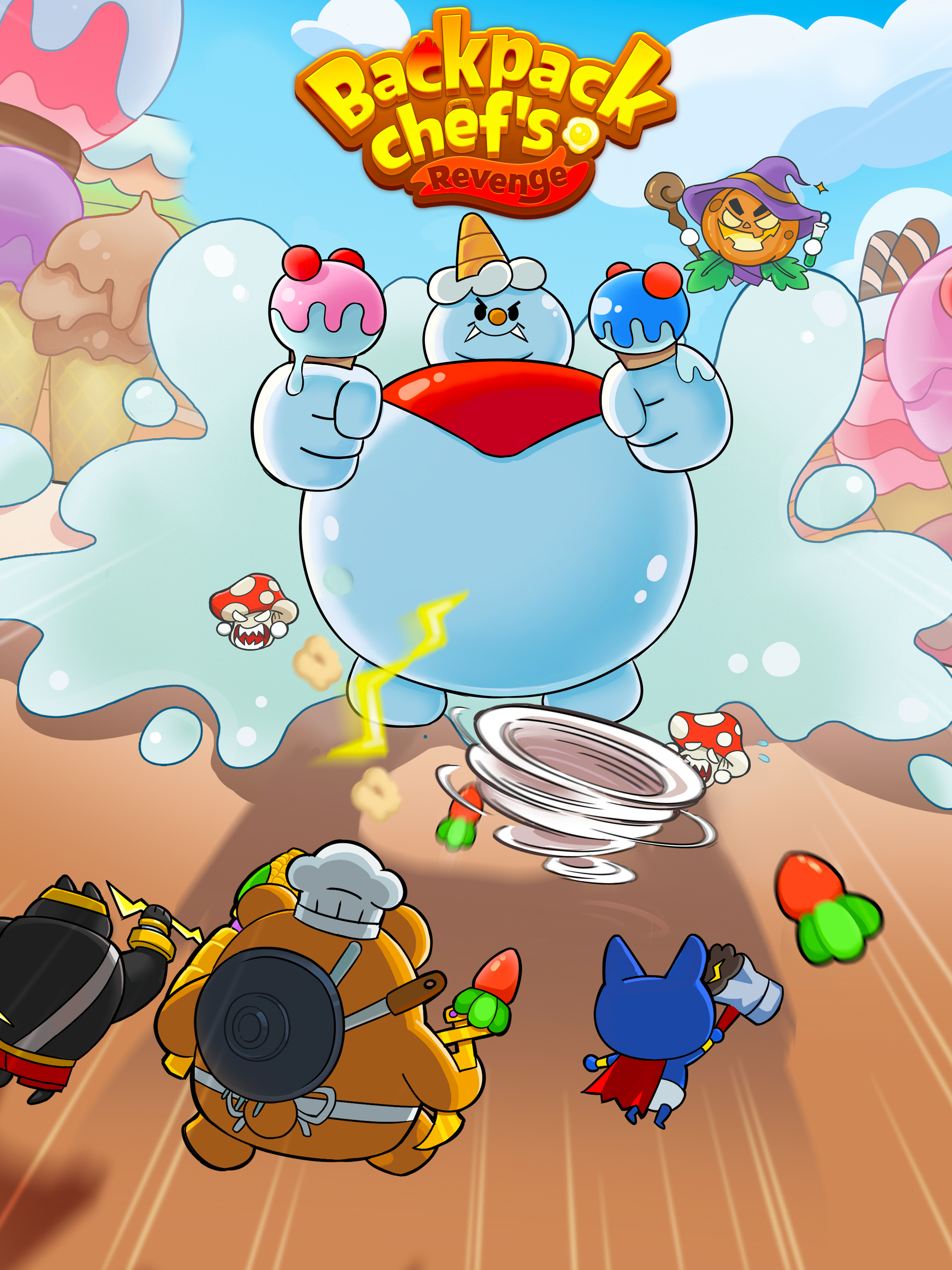 Backpack chef's Revenge
