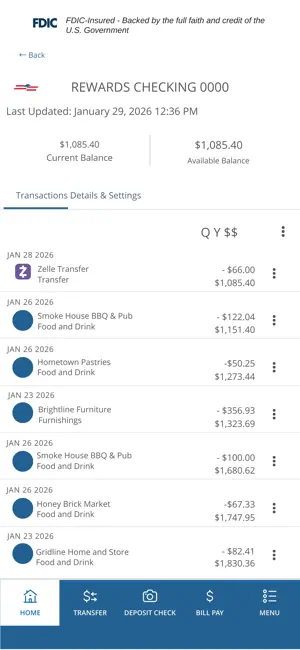 Mid America Bank screenshot 2
