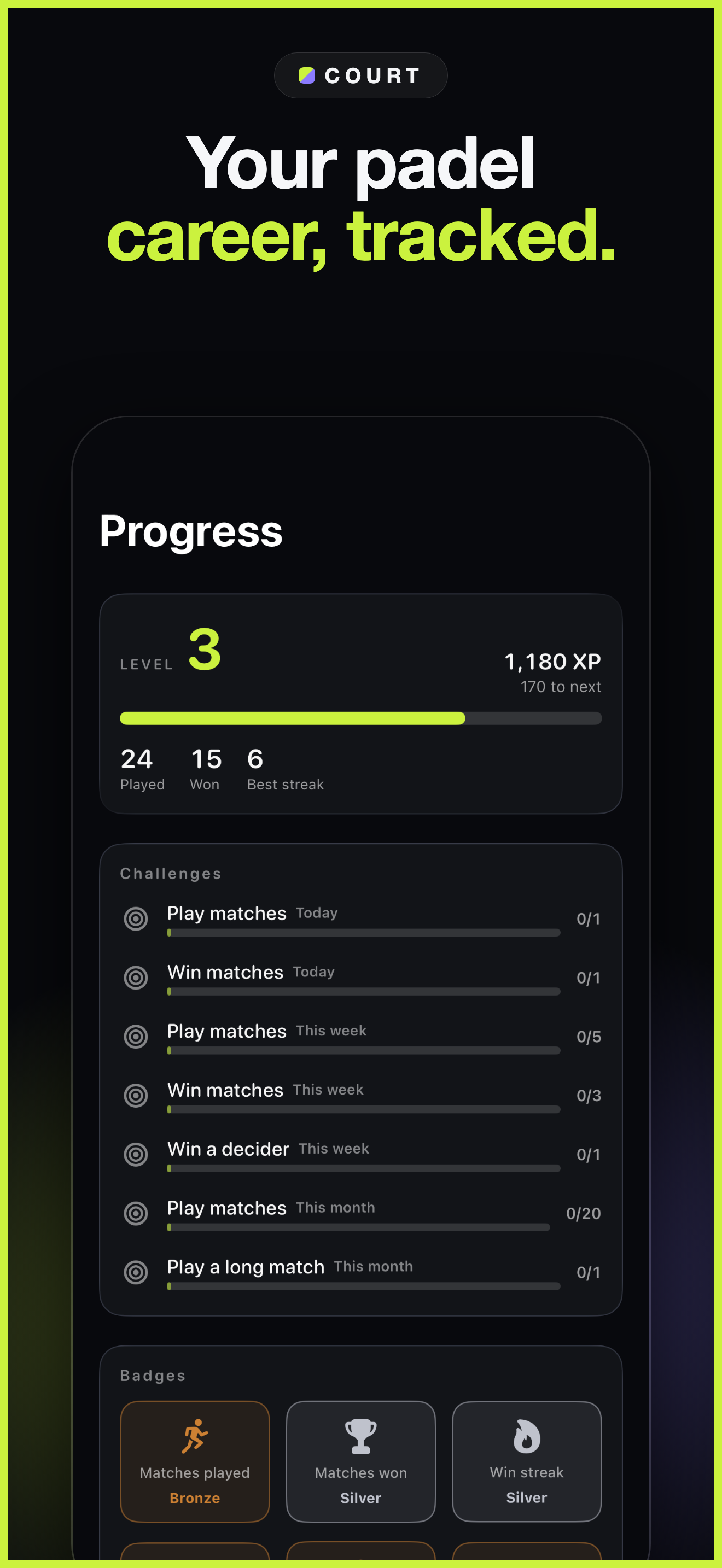 Padel Score Tracker: Court screenshot 5