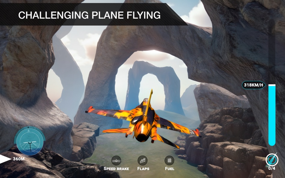 #3. Airplane Sky Voyage Simulator (macOS) Bởi: One Tap Games