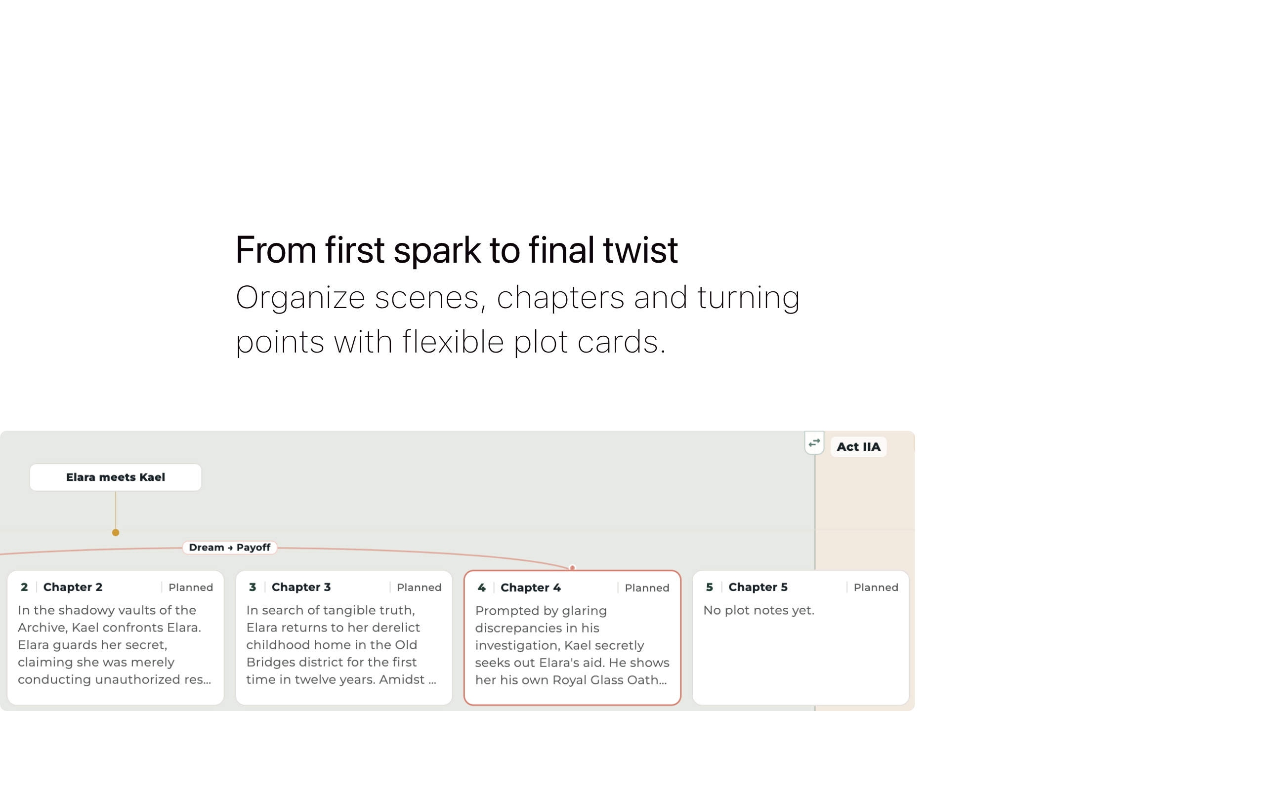 Writing App: PlotWords screenshot 25