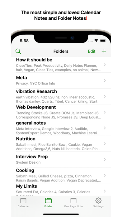 Screenshot #2 pour Daily Notes Planner 3