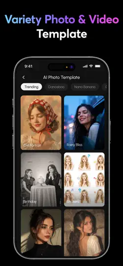 Capture d'écran de Hela AI: Photo Video Generator sur iPhone 3