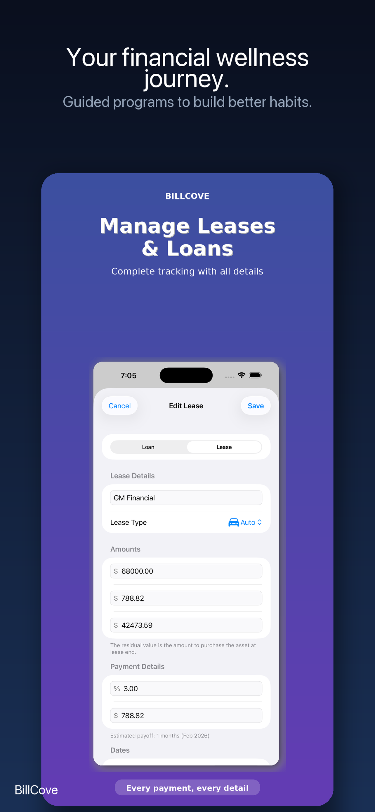 BillCove: Bill Tracker screenshot 5