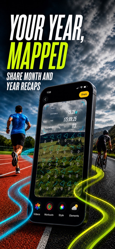 Rushes: Workout Video Overlays screenshot 3