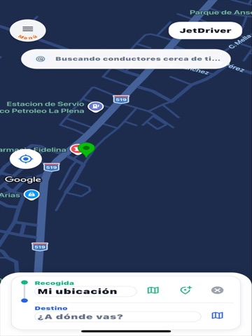 JetDriver Pasajero iPad screenshot
