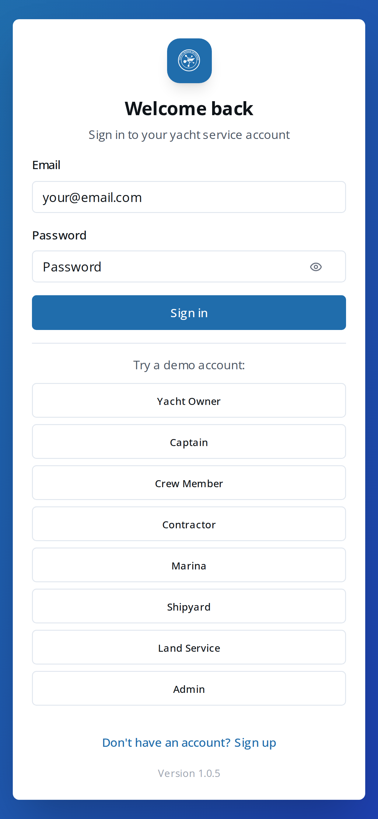 Yacht Service Network