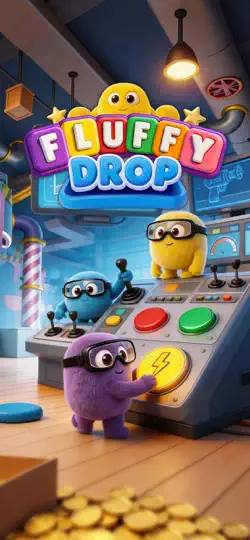 Скриншот Fluffy Drop на iPhone 1