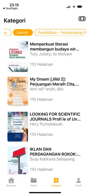 BacaBuku Reader screenshot 3