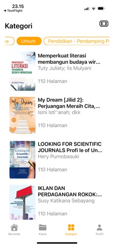 BacaBuku Reader iPhone screenshot 3