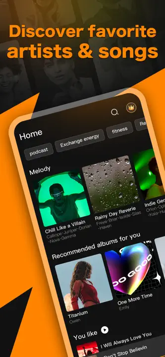 Music X - Music Offline Player: Screenshot 1 von 5