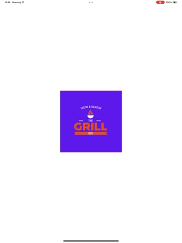 The Grillbox Lytham iPad screenshot