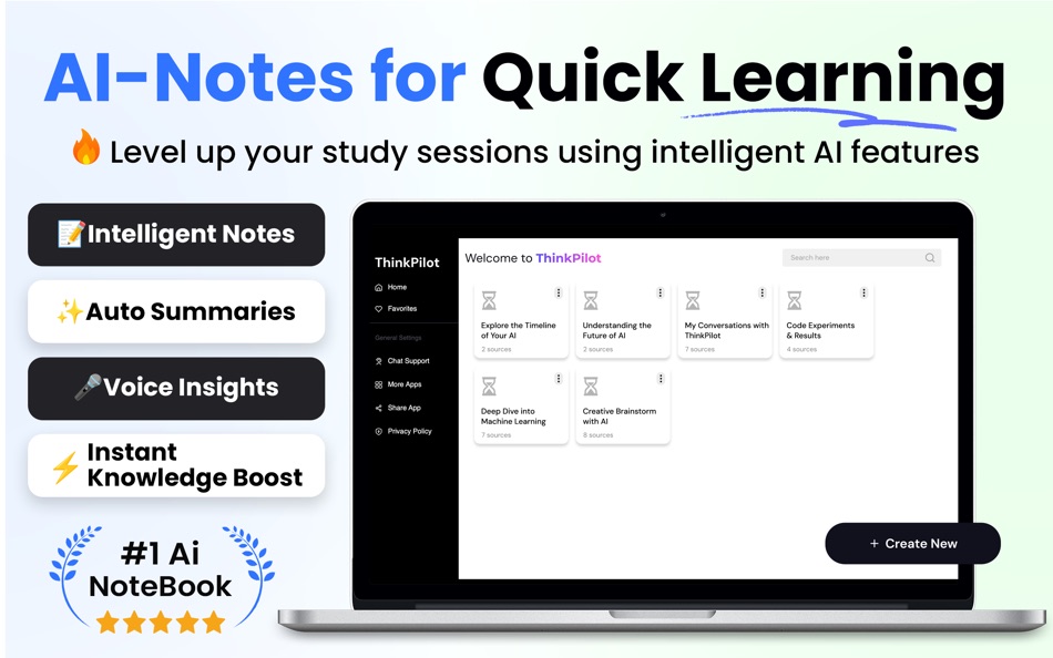 #1. Notebook LM: AI Notes, Summary (macOS) 게시자: Muhammad Usman